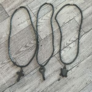Hematite Necklaces Bundle of 3
